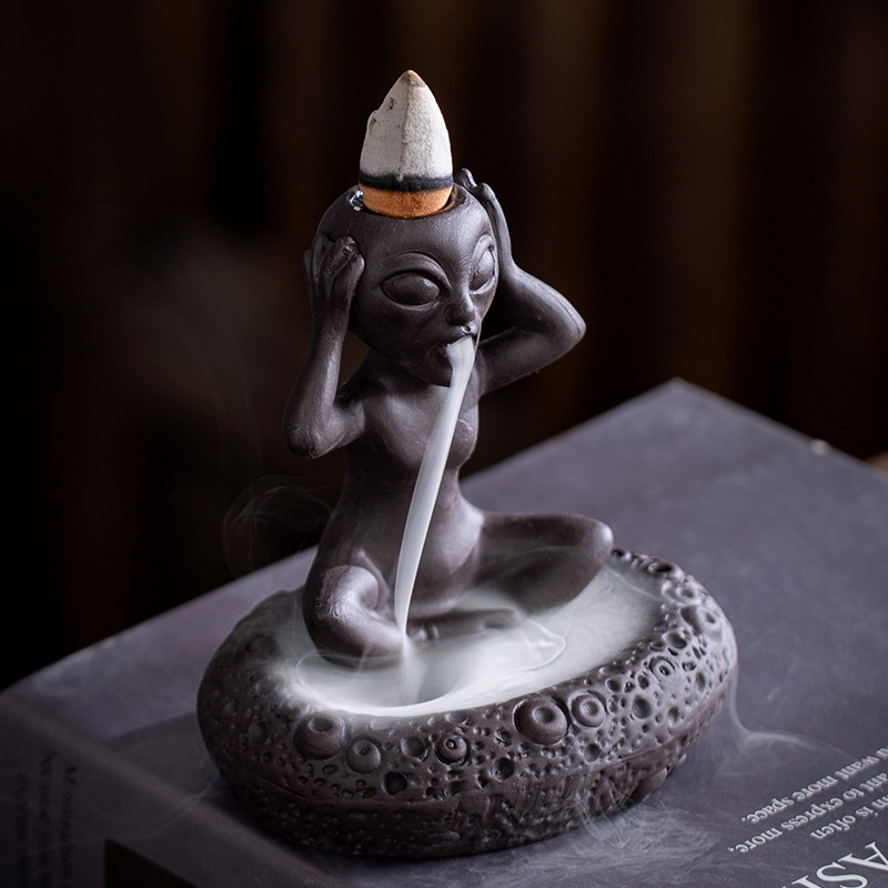 In Home Fragrance Products - Ceramiczny palnik do kadzideł z efektem