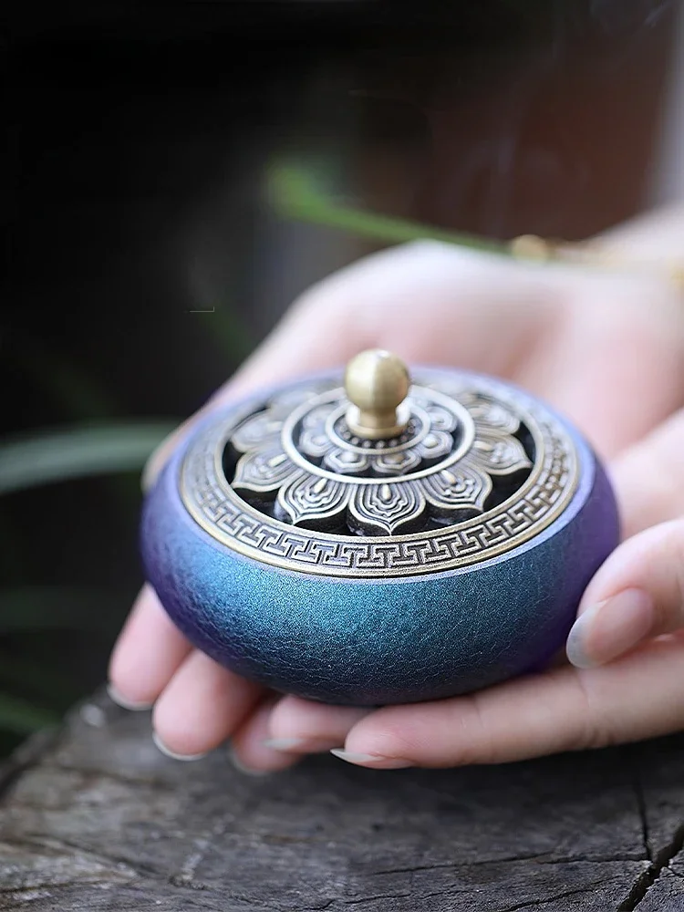 In Home Fragrance Products - Czysta miedź kadzidło palnika domowe kryty
