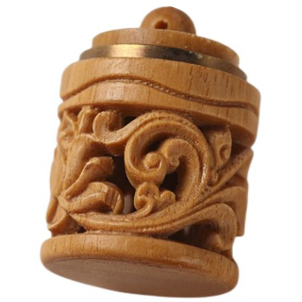 Aroma Bead Sachet - Drewniany wisiorek z koralikami zapachowymi, w