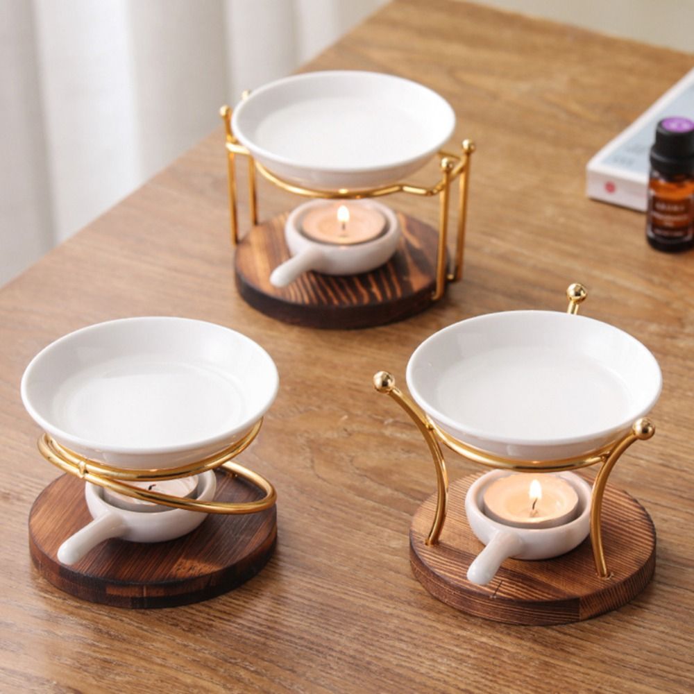 Praktyczna Drewniana Podstawa  – Wax Melt Burner recenzja i cena