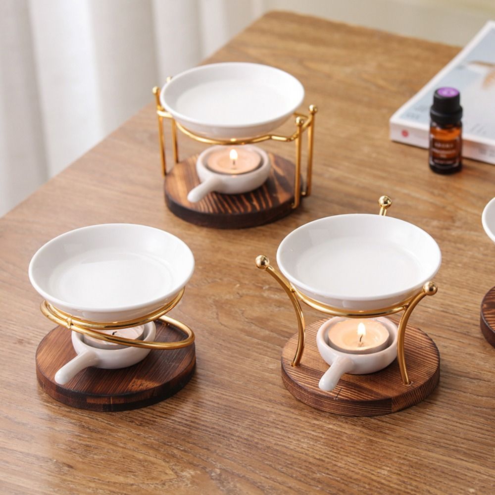 Praktyczna Drewniana Podstawa  – Wax Melt Burner recenzja i cena